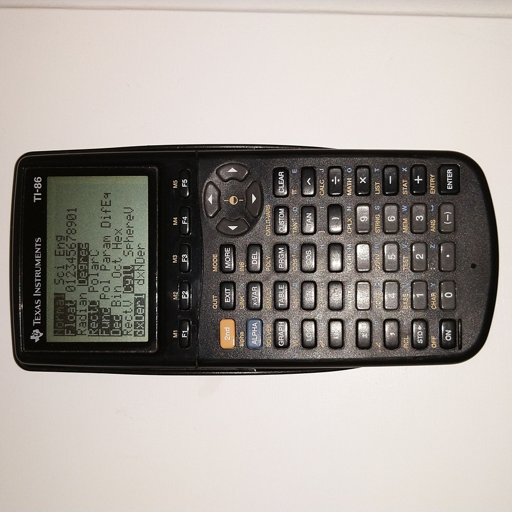 TI-86 Texas Instruments Graphing Calculator